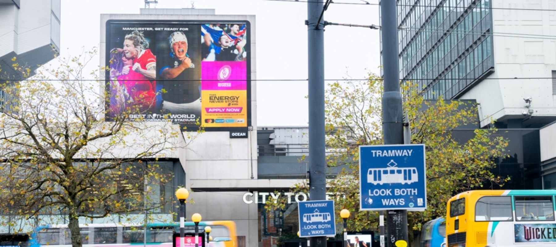 World Rugby picks Ocean Outdoor UK as Women’s Rugby World Cup 2025 DOOH media partner